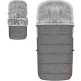 Fillikid Winterfußsack Lammfellfußsack für Kinderwagen Buggy Jogger Kinder Fußsack...