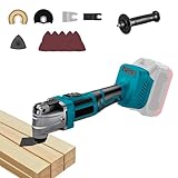 Akku Multifunktionswerkzeug für Makita 18V-Akku, Oszillationswerkzeug Akku mit 6 variablen...