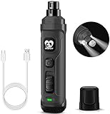 Casfuy Krallenschleifer für Hunde mit 2 LED-Leuchten – 2 Geschwindigkeiten, leiser,...