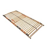 BMM Lattenrost 140x200 cm Fly NV – Nicht verstellbar, 7 Zonen, für alle Matratzen, Höhe 7 cm,...