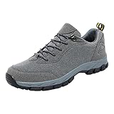 Generisch Herren Bergschuhe，Dicker Sohle Sportschuhe，Hiking Boot，Leicht Atmungsaktiv...