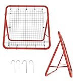 JOIEYOU Rebounder für Fußball, Verstellbare Fussballtore für Garten Kinder Torwand Fussball...