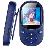 MECHEN 64GB MP3 Player Bluetooth Sport mit Clip, Mini Musik Player, TFT Farbbildschirm, unterstützt...