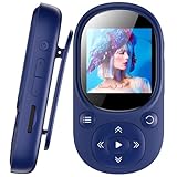 MECHEN 64GB MP3 Player Bluetooth Sport mit Clip, Mini Musik Player, TFT Farbbildschirm, unterstützt...