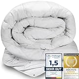 Feluna® 4-Jahreszeiten Kamelhaar-Decke aus 100% Kamelhaarflaum Ganzjahresdecke Steppbett Duo...
