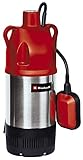 Einhell Tauchdruckpumpe GC-PP 900 N (900 W, 6.000 l/h max. Fördermenge, 7m max. Eintauchtiefe,...