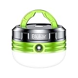 Blukar Campinglampe, LED Camping Laterne Mini Tragbare Camping Licht, 3 Helligkeiten Leuchtmodi &...