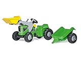 Rolly Toys Traktor rollyKiddy Futura (inkl. rollyKid Lader + Trailer, Heckkupplung, für Kinder von...