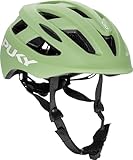 Set Puky Kinder Helm PH 8 PRO grün & Tuch Blaubaer | Fahrradhelm Maximaler Schutz & Belüftung |...