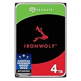 Seagate IronWolf 4 TB interne Festplatte, NAS HDD, 3.5 Zoll, 5900 U/Min, CMR, 64 MB Cache, SATA 6...