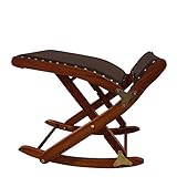 MEDOSAN Beinschaukel | Beinwippe | Relaxschaukel | zusammenklappbar | Massivholz | mit hochwertigem...