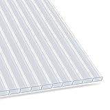 Hohlkammerplatte - Stegplatten Doppelstegplatten aus Polycarbonat - für Garten, Gewächshaus &...