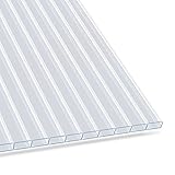 KARAT Gewächshaus Stegplatten mit hoher Formbarkeit - 60,5 x 121 cm - Hohlkammerplatten...
