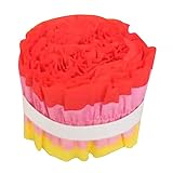 Ywmsfl Dekorative Krepppapierrolle, multifunktional, Haushaltsdekoration, Ornament, multifunktional,...