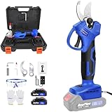 30mm Akku Astschere Astschneider Strauchschere Gartenschere Rebschere 2 Akku Bürstenlosen Motor 21V...