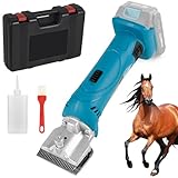 Schermaschine Pferd Schafschere kompatibel mit Makita 18V (Ohne akku), Akku Schafschermaschine, 6...
