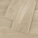 Mysflosy Vinylboden Selbstklebend, PVC Bodenbelag holzoptik wasserdicht, Natürliche Eichenfarbe...