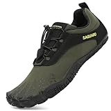 SAGUARO Barfußschuhe Herren Barfussschuhe Damen Barfuss Sommer Zehenschuhe Outdoor Traillaufschuhe...