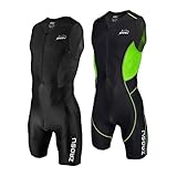 ZAOSU Herren Trisuit Z-Revolution | Triathlonanzug Einteiler mit leichtem Sitzpolster für den...