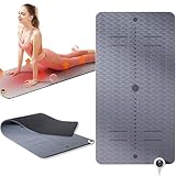 Elektrisch beheizte Yogamatte, rutschfeste Yoga-Trainingsmatte für den Winter, 8 mm dick, TPE,...