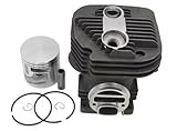 Rasenmäherteile 60-MM-ZYLINDERKOLBEN-KIT RINGE PIN-CLIPS Passend for HUSQVARNA K1270 5,8 kW 119CC...