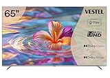 Vestel Fernseher 65 Zoll Smart TV Powered by TiVo, 4K UHD Fernseher mit Dolby Vision HDR, Dolby...
