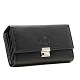 Horeca Geldbörse - Kellnerbörse - Schwarz - Leder - Schwarz