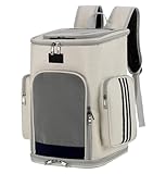 Transporttasche Katze Hund Haustier-Rucksack, Katzentasche, Haustier-Outdoor-Tragetasche, Doppelte...