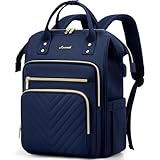 LOVEVOOK Rucksack Damen, 17,3 Zoll Laptop Schulrucksack Teenager Mädchen Wasserdicht, Elegant...