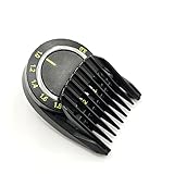 LCMARKET 1–3 mm verstellbarer Bart-Drehkamm, Ersatz für MG9710 MG9720 MG9730 MG9740 BT1208 BT1209...