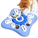 Blanlody Hundespielzeug Intelligenz， Intelligenzspielzeug für Hunde mit Quietschend Interaktives...