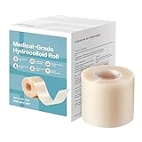 Hydrokolloid Verband 5m Wasserdicht & Schneidbar Flexibles Wundpflaster Für Blasen, Verbrennungen...
