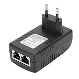 Shenruifa 24 W 1 A 24 V POE-Injektor, Tragbar, Rutschfest, IEEE802.3-Netzwerkstandard,...