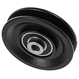 LIOOBO Nylon Fitness Seilrolle Lager Flaschenzug Ersatzrad für Kabelzug Trainingsgerät Zuhause und...