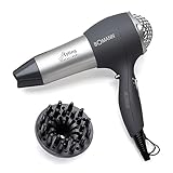 Bomann® Haartrockner mit Diffusor & Formdüse | Hair Dryer mit 'Cool Shot' für glänzendes Haar |...