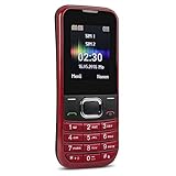 swisstone SC 230 Dual SIM Unlocked Handy (4,5 cm (1,8 Zoll), mit extra großem beleuchtetem,...