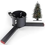 EFUTURETIME Metall weihnachtsbaumständer ø18cm, christbaumständer klein Faltbarer für Baumhöhe...
