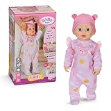 BABY born Emily Lauf mit Mir - 43 cm Puppe mit elektronischen Funktionen - Krabbel- & Lauflernpuppe...