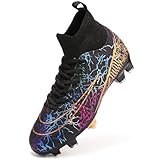 PiDaGlobal Kinder Fußballschuhe Jungen Mädchen Sportliche Fussballschuhe Indoor Outdoor Athletics...