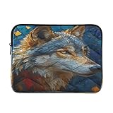 Wolf Laptop-Hülle, 33-35,6 cm (13 - 14 Zoll), tragbare Tasche, Schutz, Computer-Tragetasche