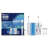 Oral-B Pro 900 + Oxyjet-Reinigungssystem im Set, Elektrische Zahnbürste, wiederaufladbar mit...