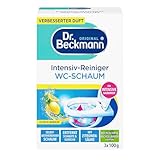 Dr. Beckmann Intensiv-Reiniger Wc-Schaum, Selbstaktivierender Schaum 3x 100 g ( Ein Bild des...