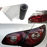 YAOBLUESEA Scheinwerfer Tönungsfolie Auto Folie Rückleuchten Nebelscheinwerfer Aufkleber 200x30cm...