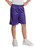 Hat and Beyond Kinder Netz-Shorts Basketball Athletic Casual Sport Uniformen Trikot - Violett -...