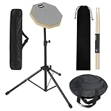 Drum Practice Pad, Schlagzeug Übungspad, Drum Pad Set, Leises Übungspad, Leises Übungs Drum Pad,...