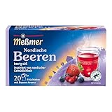 Meßmer Ländertee Nordische Beeren | 20 Teebeutel | Früchtetee mit Beeren-Aroma | beerig-süß