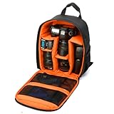 Generisch Fotografie Rucksack - DSLR-Kamera Aufbewahrungstasche,Fachunterteilung Für...