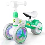 Auney Kinder Laufrad ab 1 Jahr,Baby Lauflernrad Spielzeug für 12-36 Monate,Baby Balance Fahrrad mit...