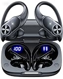 ECLVOX Kabellose Bluetooth Kopfhörer Sport 5.3, 80h Laufzeit, Doppel LED Akkuanzeige, IPX7...