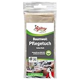POLIBOY Baumwoll Pflegetuch - Kratzarmes Möbelpoliertuch und Reinigungstuch für Holz, Leder,...